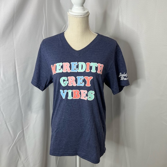 Jadelynn Brooke Meredith Grey Vibes t shirt - Picture 1 of 6